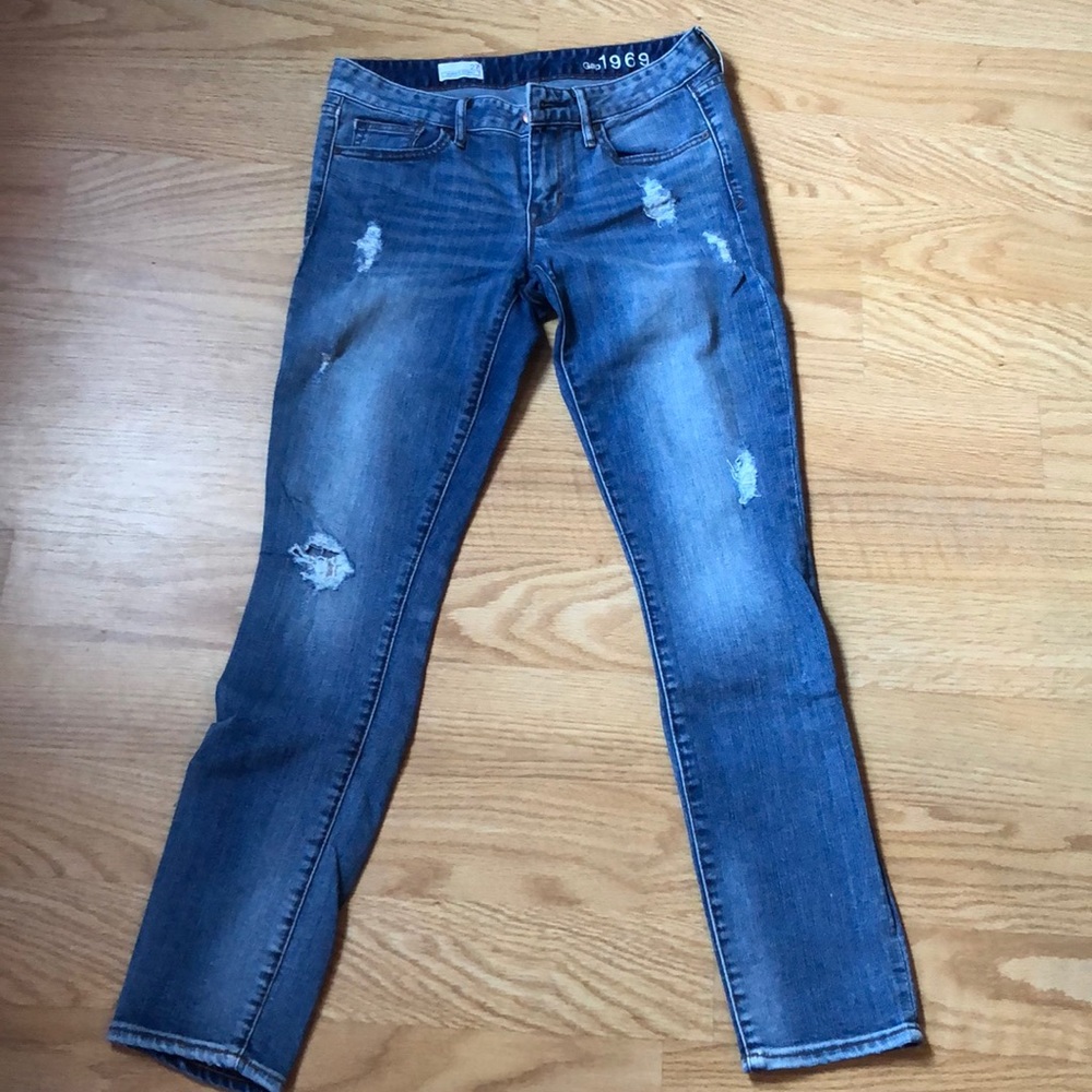 GAP always skinny jeans 27